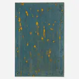 John Zinnser, A Gaseous Postulate in Blue, 1989, oil and enamel on canvas