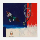 Thaddeus Strode, Deluxe, 1988, mixed media on pieced and hand-stitched canvas
