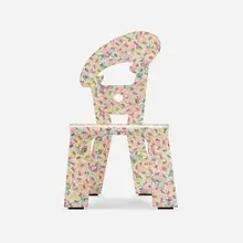 Robert Venturi and Denise Scott Brown, Art Nouveau chair, c. 1978-1984, laminated plywood