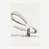 Flowers (Black and White) by Andy Warhol, 1974, screenprint, sold Mar 2023