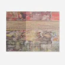 Margo Wolowiec, Venus in Retrograde, 2013, hand-woven polyester, linen, sublimation dye
