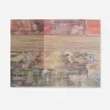 Margo Wolowiec, Venus in Retrograde, 2013, hand-woven polyester, linen, sublimation dye