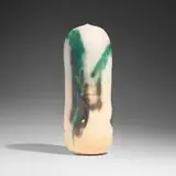 Large Closed Form by Toshiko Takaezu, c. 1992, glazed porcelain, sold Feb 2025