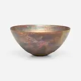 Bowl by Beatrice Wood, lustre-glazed earthenware, sold Feb 2025