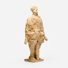 Jean-Pierre Larocque, Untitled Figure #1, 2001, soda-fired stoneware