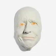 Tip Toland, Untitled, 2021, stoneware, paint, chalk pastel