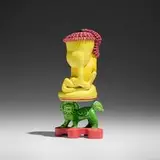 Kathy Butterly, Tongue Tied 2, 2000-01, glazed porcelain and earthenware