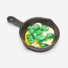 David Gilhooly, Frog Frying Pan, 1993, glazed earthenware