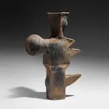 Peter Voulkos, Bulerias Scratch, 1958, stoneware, brushed slip
