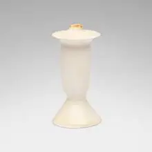 Untitled (vessel) by Ruth Duckworth, c. 1970, glazed porcelain, sold Feb 2025