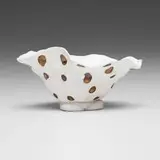 Zizipho Poswa, Pinch Pot, 2017, partially glazed earthenware