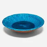 Glen Lukens, Bowl, c. 1945, partially glazed earthenware