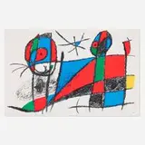 Joan Miró, Untitled (from the Joan Miró Lithographs II portfolio), 1972, lithograph in colors