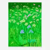 David Hockney, The Arrival of Spring in Woldgate, East Yorkshire in 2011 (twenty eleven), 2011, iPad drawing in colors on wove paper