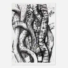 Joseph Norman, Berlin Autumn #1, 1998, lithograph