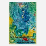 Die Zauberflöte by Marc Chagall, 1967, lithograph in colors, sold Mar 2023