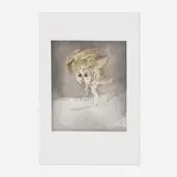 Elisabeth Frink, Long-Eared Owl (from the Six Owls series), 1977, etching and aquatint in colors on BFK Rives