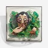 Red Grooms, Dalí Salad II