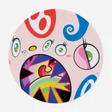 Untitled IV (from the We are Jocular Clan portfolio) by Takashi Murakami, 2018, offset lithograph in colors, sold Mar 2023