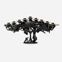 Menorah by Albert Paley, sold Dec 2022