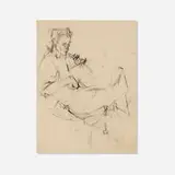 Mercedes Matter, Figure Study