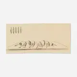 Harry Bertoia, Untitled (Monotype), monoprint on rice paper
