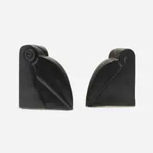 Albert Drexler Jacobson, Pelican bookends, pair, 1931, glazed ceramic