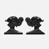 Waylande Gregory, Bookends, c. 1930, glazed ceramic