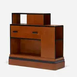 attribution Paul Frankl, Bookcase, c. 1929, mahogany, lacquered mahogany