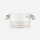 Lurelle Guild, Ice bucket, c. 1935, silver-plated nickel