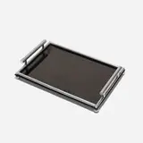Frantz Industries, Aero Art DC3 tray, c. 1930, aluminum, laminate