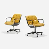 Charles Pollock, Executive chairs, pair