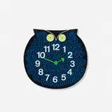 Omar the Owl clock, model 2326 from the Zoo Timer Collection by George Nelson & Associates, 1965, lacquered masonite, enameled steel, sold Sep 2021