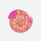 Talulah the Toucan clock, model 2322 from the Zoo Timer Collection by George Nelson & Associates, 1965, lacquered masonite, enameled steel, sold Sep 2021