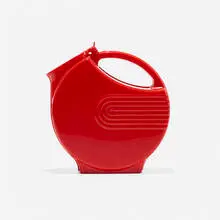 Clarence M. Burroughs, Burrite Design pitcher, model 123, c. 1948, plastic