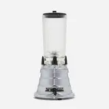 Peter Müller-Munk, Deluxe blender, model 702A, 1948, chrome-plated steel, steel, glass, plastic, rubber