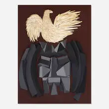 Irving Harper, Untitled (Bird), paper construction