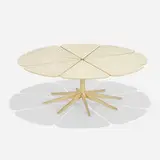 Richard Schultz, Petal coffee table, 1960 / 1974, lacquered wood, enameled aluminum