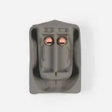 Irving Harper, Untitled (Face), painted found object assemblage