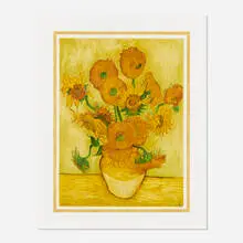 Vincent van Gogh, Tournesols, 1987, offset lithograph in colors