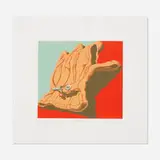 Jack Beal, Doyle's Glove (from the Six New York Artists portfolio), 1969, lithograph in colors on Rives
