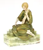 Paul Philippe, Paul Philippe (French, 1870, a cold-painted bronze and ivory figure