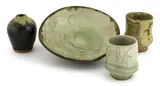 Mike Dodd, Mike Dodd (b.1943), two stoneware yunomi