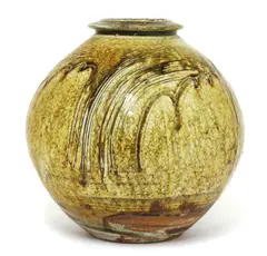 Mike Dodd (b.1943) by Mike Dodd, a stoneware vase, sold Oct 2021