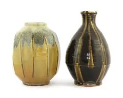Mike Dodd, Mike Dodd (b.1943), a stoneware bottle vase