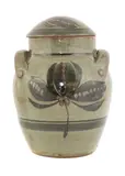 Danlami Aliyu, Danlami Aliyu (Nigerian, 1952, a stoneware jar and cover