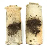 Nic Collins, Nic Collins (b.1958), a near pair of stoneware vases