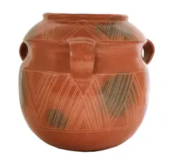 Siddig El Nigoumi, Siddig El Nigoumi (Sudanese-British, 1931, an earthenware vase