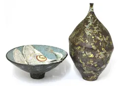 Roger Cockram, Roger Cockram (b.1947), a glazed stoneware bowl