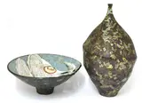 Roger Cockram, Roger Cockram (b.1947), a glazed stoneware bowl